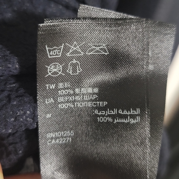 HM Faux wrap top sheer back size 4 - Picture 8 of 16